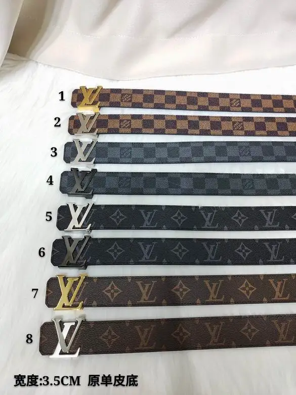 LV Belt 34mmX95-110cm 7D41